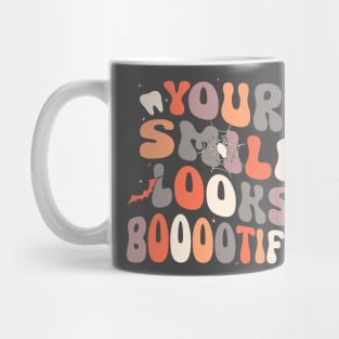 Your Smile Looks Booootiful Halloween Spooky Dental Assisant Hygienist Mug